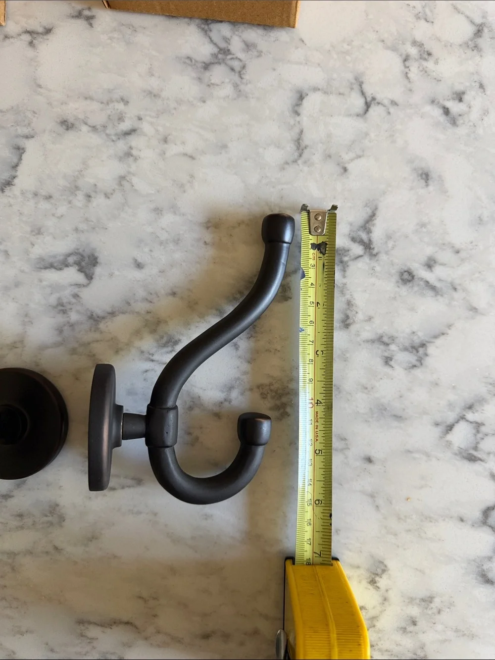 Oil-Rubbed Bronze Double Wall Hooks - Set of 2 Pottery Barn (new)